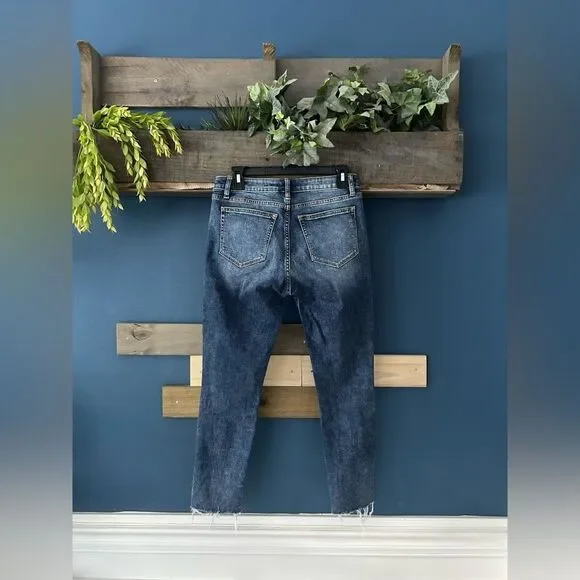 Miss Me Jeans Straight Leg  Patchwork Size 28 - Picture 2 of 12